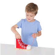 Wooden Lacing Shoe R1