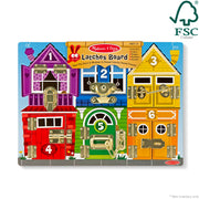 Wooden Latches Board I2