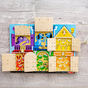 Wooden Latches Board I2