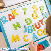Wooden Letter Alphabet Magnets V7