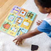 Wooden Magnetic Hide & Seek Board P1