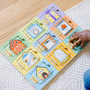 Wooden Magnetic Hide & Seek Board P1