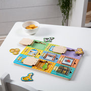 Wooden Magnetic Hide & Seek Board P1