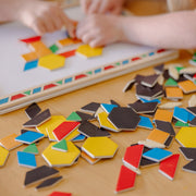 Wooden Magnetic Pattern Block Kit W9