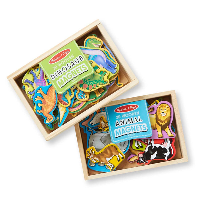 Wooden Magnets Bundle - Animals and Dinosaurs F1