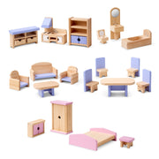Wooden Multi-Level Dollhouse Y4