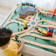Wooden Railway Set A7