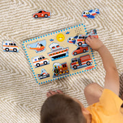 Wooden Sound Puzzle 2-Pack – Farm Animals, Vehicles G3