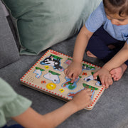 Wooden Sound Puzzle 2-Pack – Farm Animals, Vehicles G3