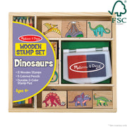 Wooden Stamp Set - Dinosaurs Y3