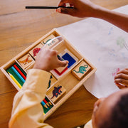 Wooden Stamp Set - Dinosaurs Y3