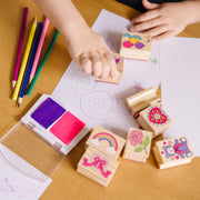 Wooden Stamp Set - Friendship K8