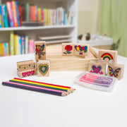 Wooden Stamp Set - Friendship K8
