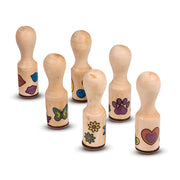 Wooden Stamp Set - Happy Handles X3