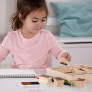 Wooden Stamp Set - Horses P2