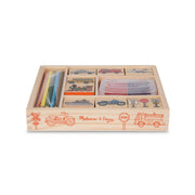 Wooden Stamp Set - Vehicles M7