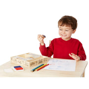 Wooden Stamp Set - Vehicles M7