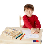 Wooden Stamp Set - Vehicles M7