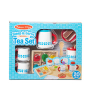 Wooden Steep & Serve Tea Set V6
