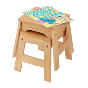 Wooden Stools – Set of 2 F4