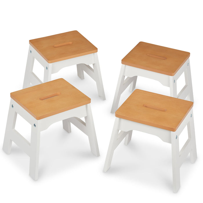 Wooden Stools – Set of 4 S7
