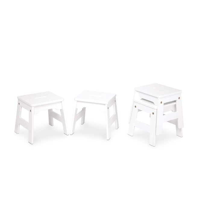 Wooden Stools – Set of 4 T4