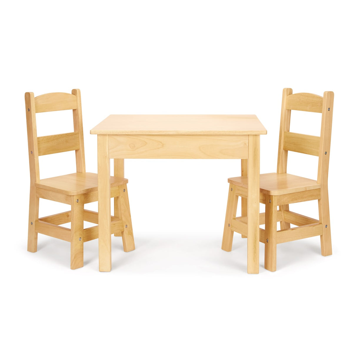 Wooden Table & Chairs - Natural F6