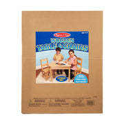 Wooden Table & Chairs - Natural G9