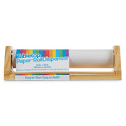 Wooden Tabletop Paper Roll Dispenser Z0