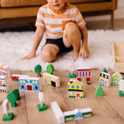 Wooden Town Play Set B4