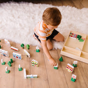 Wooden Town Play Set B4