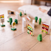 Wooden Town Play Set B4