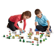 Wooden Town Play Set B4