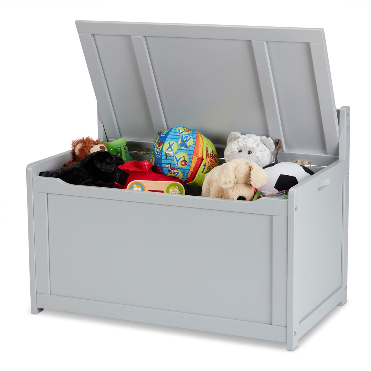 Wooden Toy Chest (Gray) U9