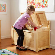 Wooden Toy Chest (Honey) Q4