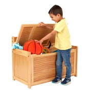 Wooden Toy Chest (Honey) Q4