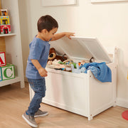 Wooden Toy Chest (White) W3