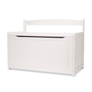Wooden Toy Chest (White) W3