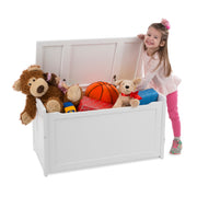 Wooden Toy Chest (White) W3