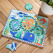 Wooden Underwater Gear Puzzle – 18 Pieces B4