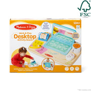 Wooden Work & Play Desktop Activity Board A0