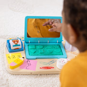 Wooden Work & Play Desktop Activity Board A0