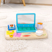 Wooden Work & Play Desktop Activity Board A0