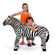 Zebra Lifelike Plush Stuffed Animal W2