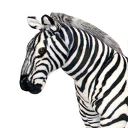 Zebra Lifelike Plush Stuffed Animal W2