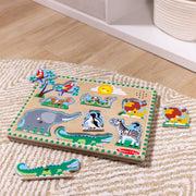 Zoo Animals Sound Puzzle - 8 Pieces G7