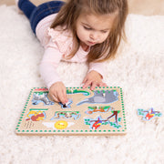 Zoo Animals Sound Puzzle - 8 Pieces G7