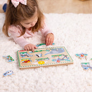 Zoo Animals Sound Puzzle - 8 Pieces I3